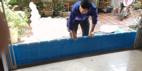 Cửa chống ngập tại Phú Nhuận do công ty Minh Dũng trực tiếp lắp đặt