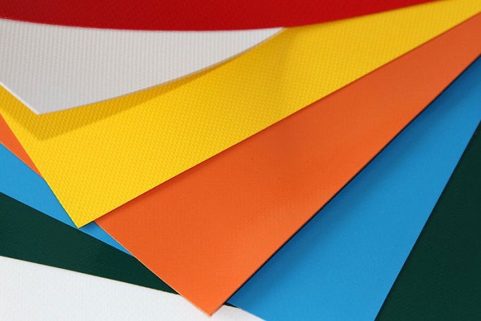 Vải bạt Tarpaulin chống nước có nhiều màu sắc khắc nhau 